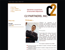 Tablet Screenshot of c2partners.com